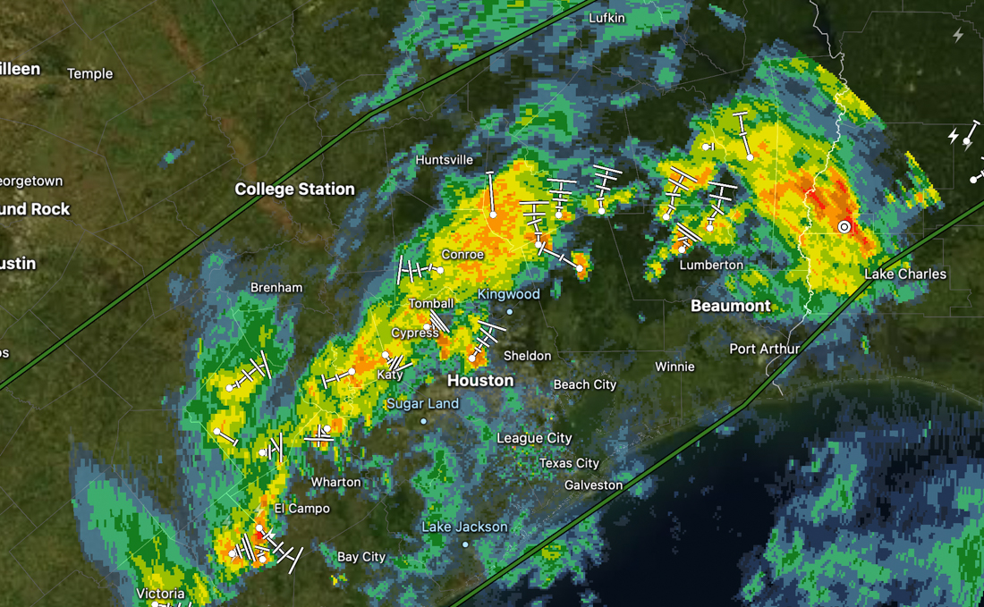 Flood Watch Issued for Much of SE Texas Until Wednesday Evening ...
