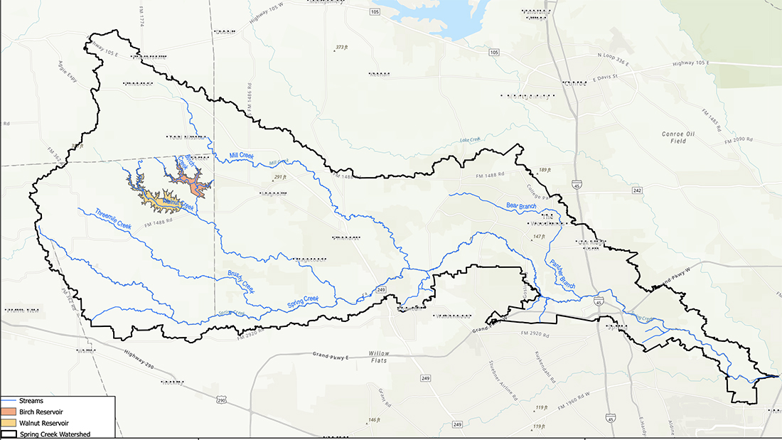Spring River Feature Map SJRA Releases Feasibility-Study Findings on Spring Creek Flood-Control ...